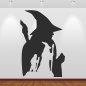 Preview: Wandaufkleber 46231 Herr der Ringe Gandalf mit Frodo Silhouette
